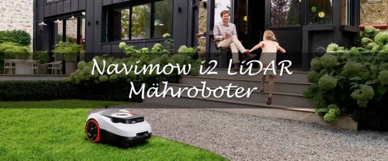 Navimow i2 LiDAR Mähroboter Teaser